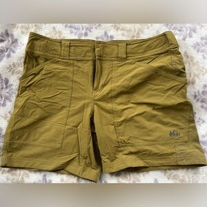 Womens REI Green Hiking Shorts